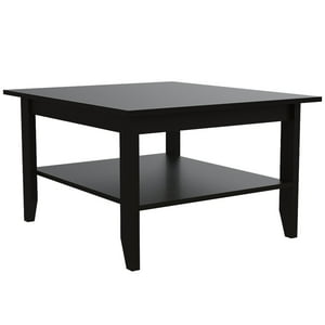 Fmfurniture - Mesa De Centro 1 Estante Fm-004N Negro