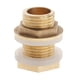 thumbnail image 1 of Conector De Tanque De Agua De Latón Montaje De Mamparo Con Anillo De Goma DN15 34 Mm, 1 of 5