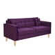 thumbnail image 2 of Sofa New Retro 3C Felpa 05 Morado, 2 of 6