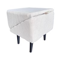 Ioensy - Taburete De Escalera Plegable Para Perros, Rampa Para Perros Pequeños Y Mayores, Cama Alta Para Gatitos, Color Beige