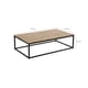 thumbnail image 5 of Mesa de Centro Edena Diseño Industrial Madera y Metal Atmosphera, 5 of 6