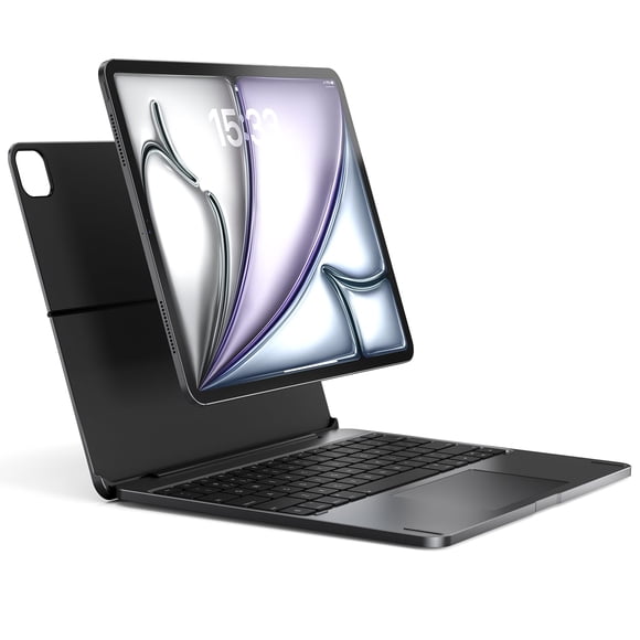 Teclado Brydge MAX 13.0 con Trackpad para iPad Pro/Air – Gris Carbón
