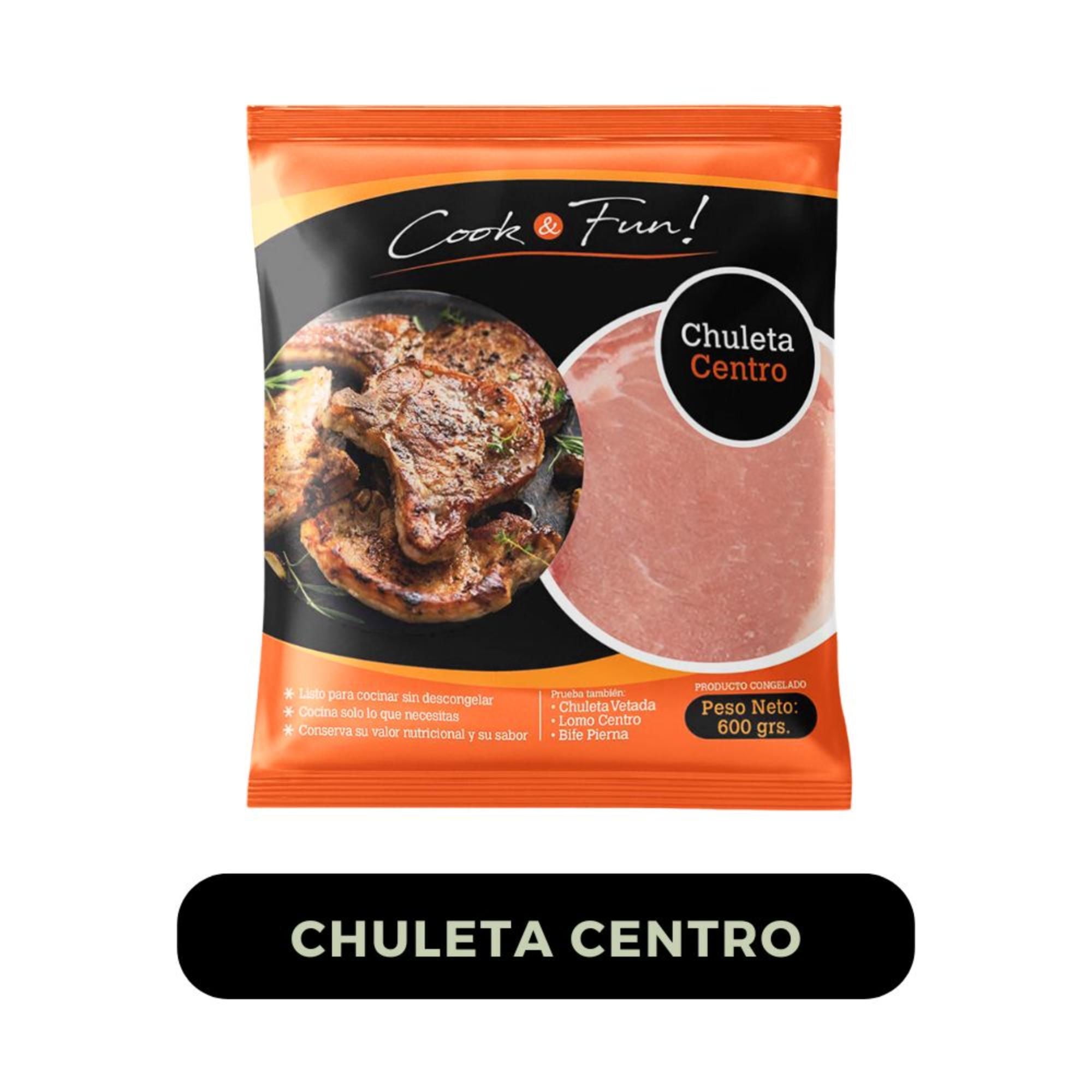 Chuleta De Cerdo Centro 600 g Cook & Fun