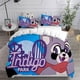 thumbnail image 1 of v220 Bed Sheets Game Indigo Park Bedding Set,Duvet Cover Comforter Bed Set Quilt Cover Pillowcase,King Queen Twin Size Boys Girls Adults 3-Piece Bedding Set (1 Duvet Cover + 2 Pillow Shams) Bed Sheets, 1 of 5