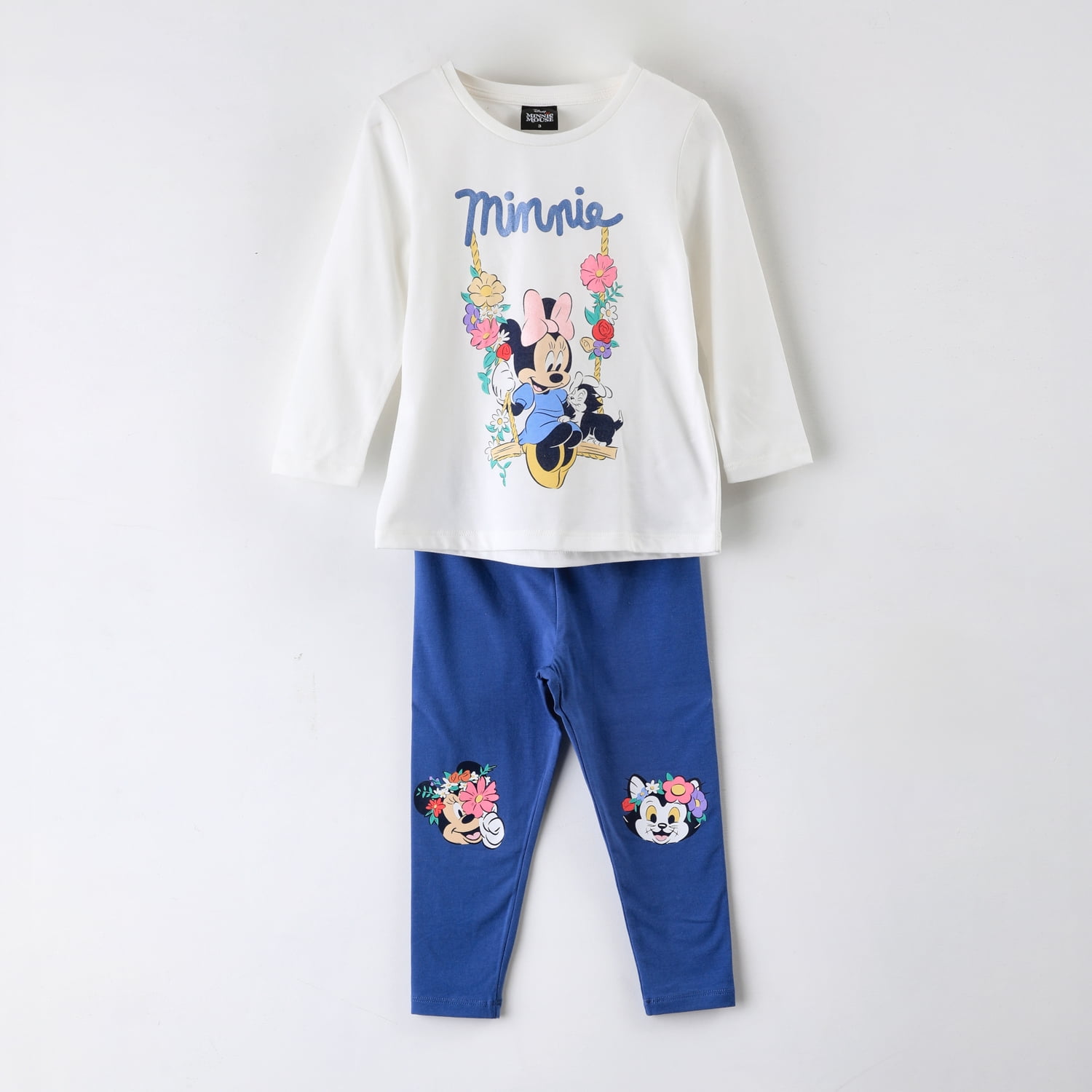 Conjunto Niña Minnie Disney Blanco