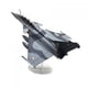 thumbnail image 2 of Modelo De Avión De Combate Rafale B, Aleación 1/72, Con Base De Exhibición Para Bar Y Dormitorio, 2 of 5