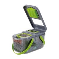 Bothyi - Picadora De Verduras Colador Cesta Cortadora Trituradora Dicer Slicer Para Zanahoria