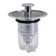 thumbnail image 1 of Tapón De Drenaje Para Fregadero, Filtro De Drenaje De Lavabo Tipo Empuje Para Baño, Lavabo, Cocina, 1 of 3
