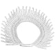 thumbnail image 3 of Cadena Para El Cuerpo Con Diamantes De Imitación Bling Plateado Brillante Para Club Girls Estilo Ovalado, 3 of 5