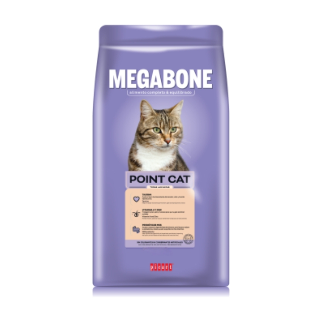 Megabone Para Gatos Adultos Point 2 Kg.