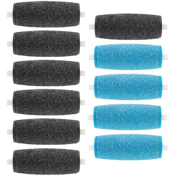 Raspador de Pies PAFOWO – Pack de 11 Rodillos compatibles con Amope y Scholl