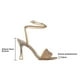 thumbnail image 4 of Sandalia Casual Mujer Dorado Taco Stiletto Weide YOU233 Mujer, 4 of 10