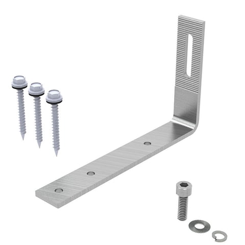 Soliot - Fijación Solar Para Techo Plano En L