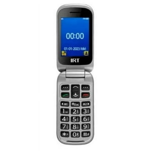 Irt - Teléfono Senior Adulto Mayor 4G Negro