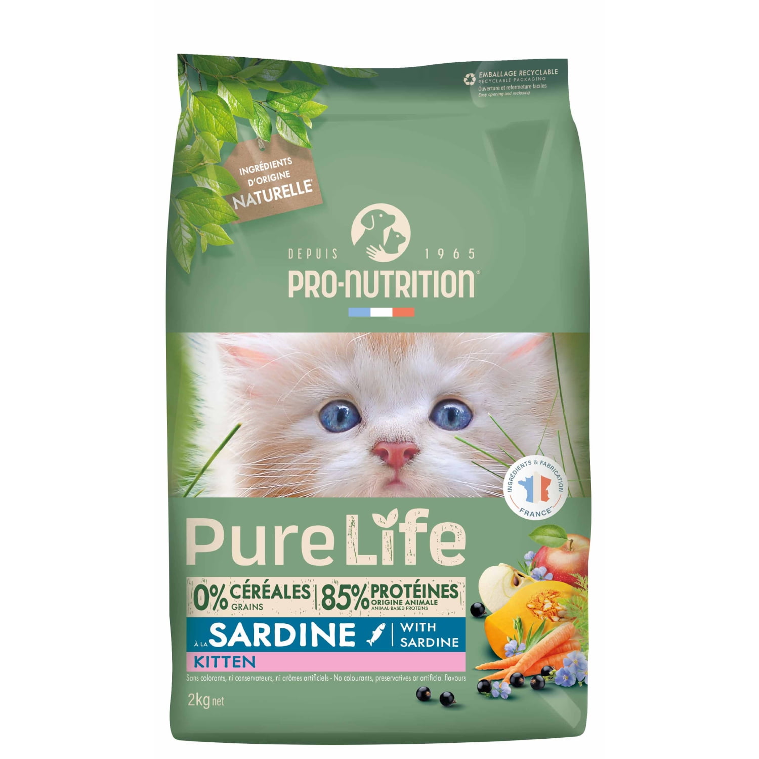 Pronutrition Flatazor - Pure Life Alimento Kitten 2kg