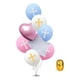 thumbnail image 1 of 8 Uds Globos De Pascua Suministros De Fiesta Látex Para Bautismo Hogar Religioso Rosa, 1 of 3