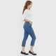 thumbnail image 4 of Jeans Mujer Pescador Straight Fit Azul Medio Corona, 4 of 5