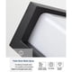 thumbnail image 2 of Luz De Pared Led De 8 Al Aire Libre Puerta Delantera De La Casa Sconce Impermeable 18w Instalación De Iluminación Del Patio Exterior Lámpara De Porche De Montaje De Lavado Negro, 2 of 3
