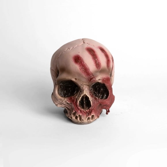 Calavera con Mano Sangrienta 16 x 15 x 13 cm Halloween - Frank & Mortis