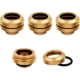 thumbnail image 3 of Accesorios Corsair Hydro X Series XF Hardline 14 mm OD Gold, paquete de 4, 3 of 3