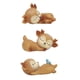 thumbnail image 4 of 3 Piezas Adorables Adornos De Cervatillo Silicona Kawaii Durmiendo Animal Bebé Estatuilla, 4 of 6