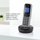thumbnail image 4 of Sistema de teléfono inalámbrico Motorola Voice T614 con 4 terminales, 4 of 5