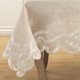 thumbnail image 2 of Mantel SARO LIFESTYLE 170 cm Natural con diseño de concha, 2 of 3
