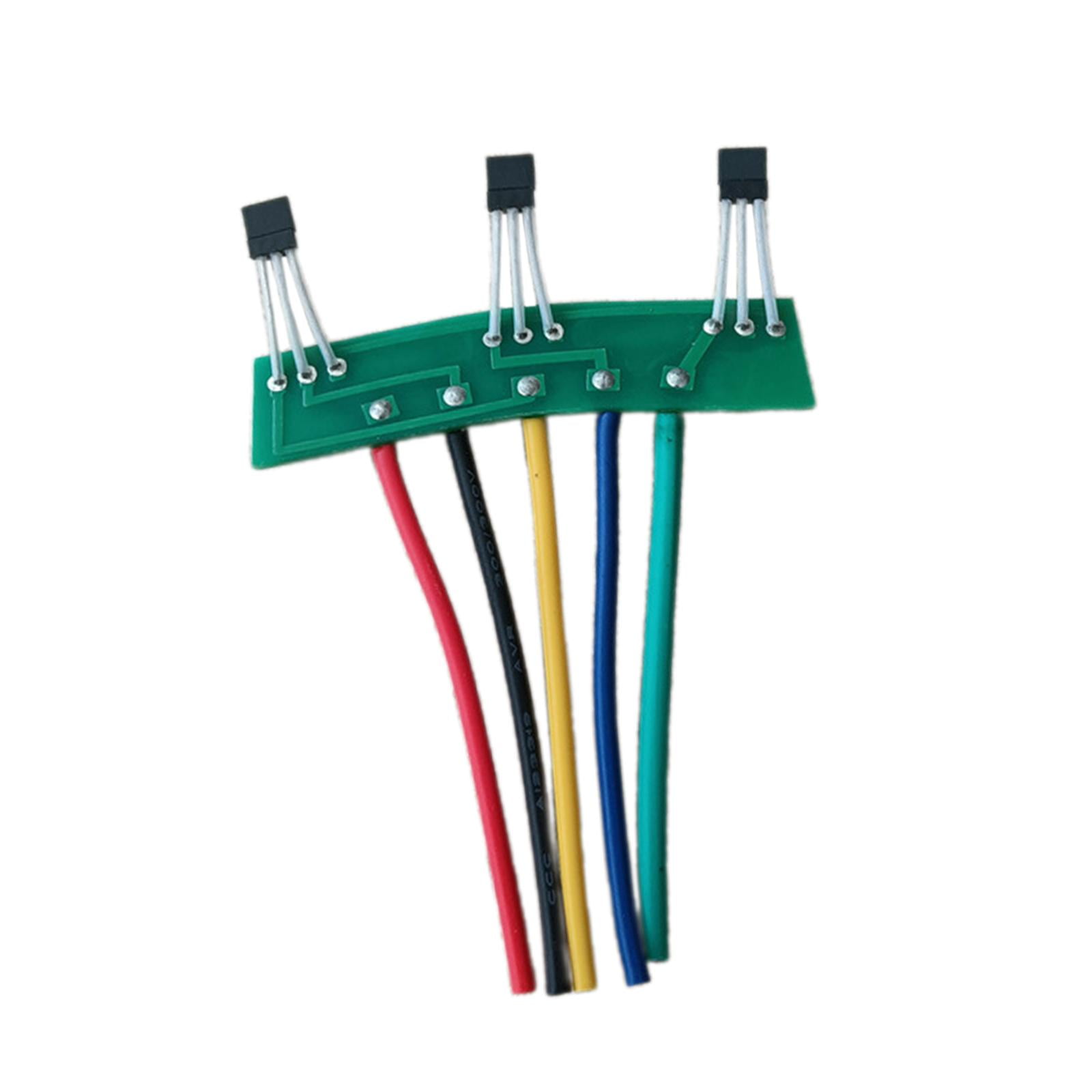 Magideal - Pieza Del Motor De La Vespa Eléctrica Del Sensor De Efecto Hall De La Placa De Circuito Del Sensor Hall 413