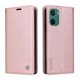 thumbnail image 1 of Funda Billetera de Cuero para Motorola MOTO G05 con Tarjetero y Soporte - Tapa Magnética Rosa, 1 of 6