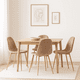 thumbnail image 3 of Pack de 4 Sillas Spoon Terciopelo - Beige, 3 of 7