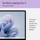 thumbnail image 3 of Ordenador portátil Microsoft Surface Laptop Go 3 (2023) de 12,4 pulgadas, 8 GB/256 GB, 3 of 6