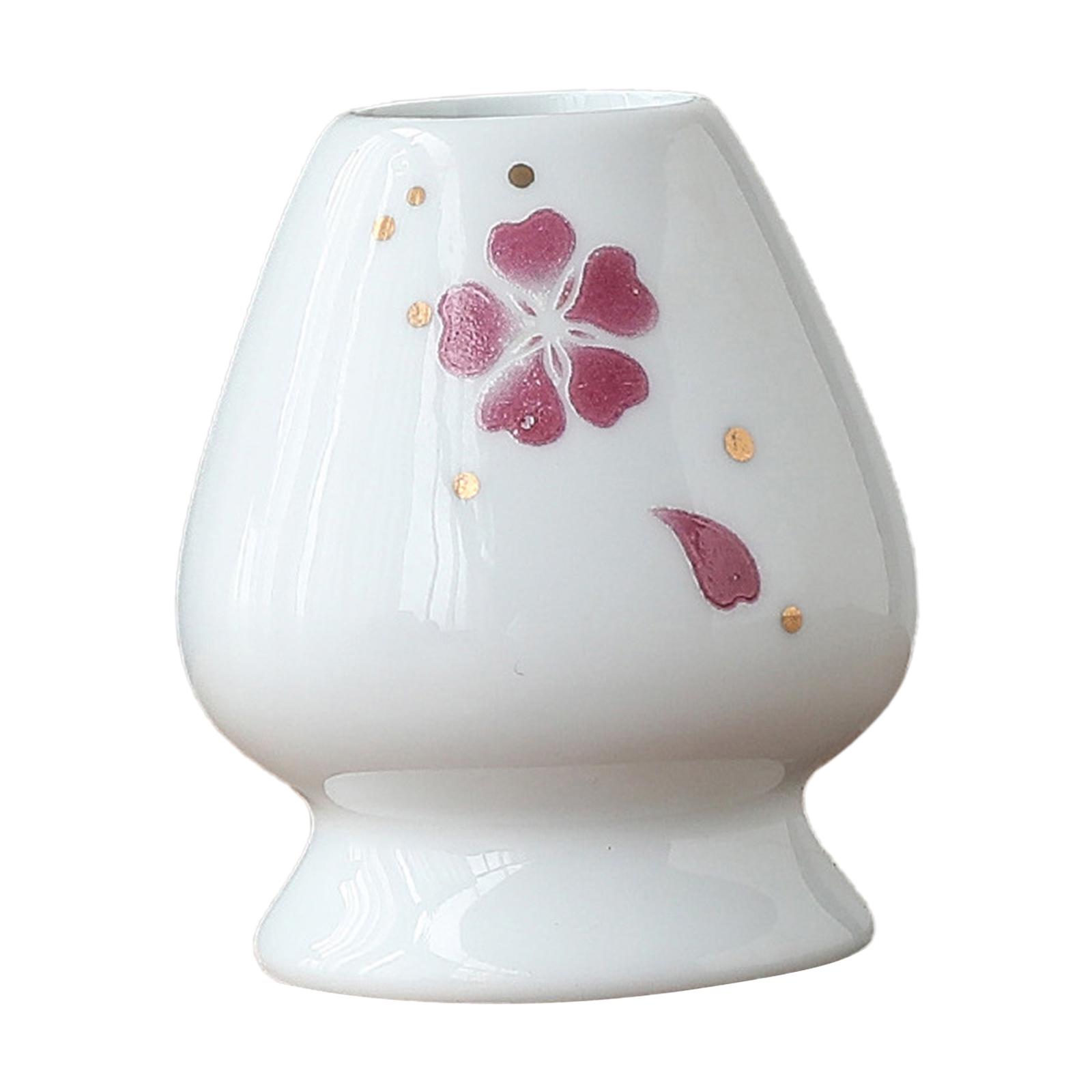 Magideal - Matcha Soporte De Batidor De Té Cerámica Titular De Batidor De Japonesa Accesorio Mini Cuenco Hecho A Mano Adecuado Para Regalo Decoración Estilo B