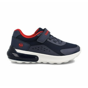 Zapatilla Niño Bubblegummers Flyn Azul Marino - Rojo
