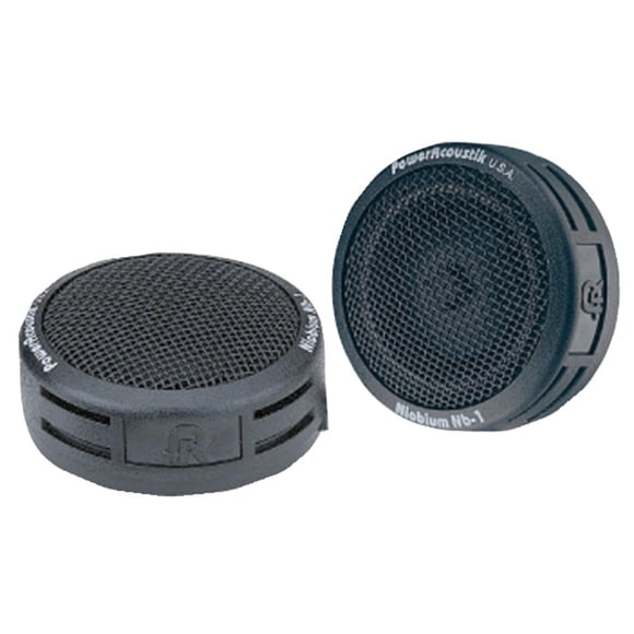 Tweeters Power Acoustik NB-1 de 200 W, montaje de 2 vías con crossover