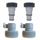 thumbnail image 3 of Paquete de 4 Adaptadores de Manguera, Accesorios, Piezas de Bomba de Filtro de Piscina, Adaptadores de Conversión de Manguera de Plástico, Accesorio D, 3 of 5
