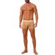 thumbnail image 2 of INSPIRE CHIC Paquete de 3 bóxers para hombre Clásico sólido transpirable Ropa interior diaria 34 1 Negro 1 Naranja 1 Caqui, 2 of 5