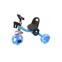 Genérico - Triciclo Rosado Luz Led, Niños Y Niñas Celeste