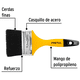 thumbnail image 3 of Brocha Para Pintar Ultraresistente 3(7cm) Pretul (truper), 3 of 5