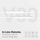 thumbnail image 3 of Auriculares Thore V60 Para Iphone 13 12 14 Color Blanco, 3 of 7