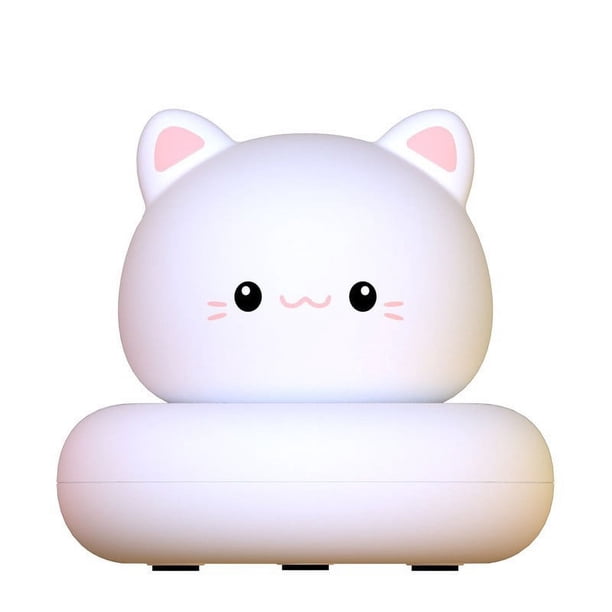 1pc Cute Clap Control Pet Shaped Sleep Light, USB Charging Night Light, LED Cute Cartoon Mood Light