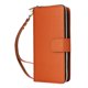 thumbnail image 1 of Funda Cartera con Cremallera y Correa para Samsung Galaxy S22 5G Soporte y Tarjetero Marrón, 1 of 6