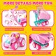 thumbnail image 3 of Tractor agrícola RC Funwee con luz, música y remolque para niños de 3 a 8+ años, 3 of 7