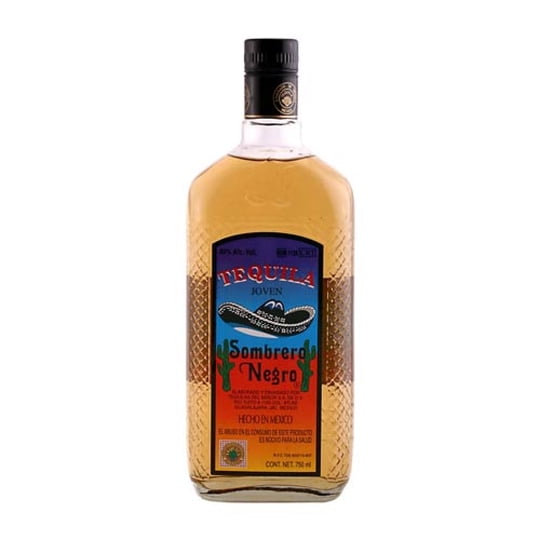 Tequila Joven 38° Botella 750 ml Sombrero Negro