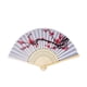 thumbnail image 1 of Abanico plegable Chinshwehaw con delicado diseño de flor de cerezo, 1 of 9