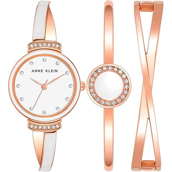 Set De Regalo Anne Klein Rose Gold-Tone Para Mujer