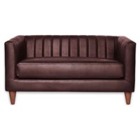 Latam Home - Sofá Sorrento 2C Cuero Kentucky Café Moro