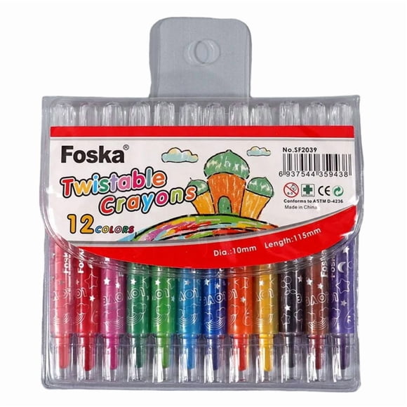 Lápiz de crayón retorcible SF2039 FOSKA