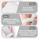 thumbnail image 3 of Agarres de Gimnasia Amrta 2 pares blanco-oscuro Talla L, 3 of 7