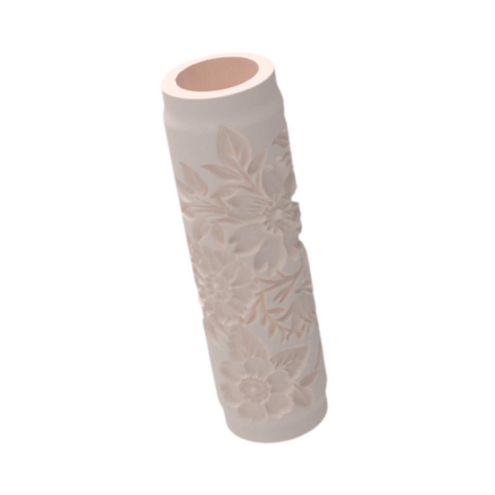 Bothyi - Rodillo De Textura De Arcilla Con Forma De Flor, Herramienta Para Hacer Aretes, Joyería, Hecha A Mano, Estilo A
