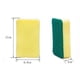 thumbnail image 2 of Esponja de celulosa antirayaduras, esponja lavavajillas de doble cara para cocina, paquete de 10. Esponjas de limpieza para cocina, esponjas abrasivas para fregar platos, verde y amarillo (paquete de, 2 of 6